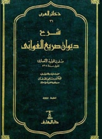 شرح ديوان صريع الغواني
